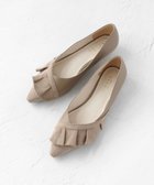 【トッカ/TOCCA】の【大人百花掲載】【低反発クッション】FRILL PUMPS パンプス ベージュ系|ID:prp329100003709024