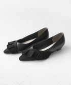 【トッカ/TOCCA】の【大人百花掲載】【低反発クッション】FRILL PUMPS パンプス ブラック系|ID:prp329100003709024