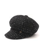 【アトレナ/ATRENA】のFANCYTWEED CAP/キャスケット ブラック|ID: prp329100003713726 ipo3291000000029501775