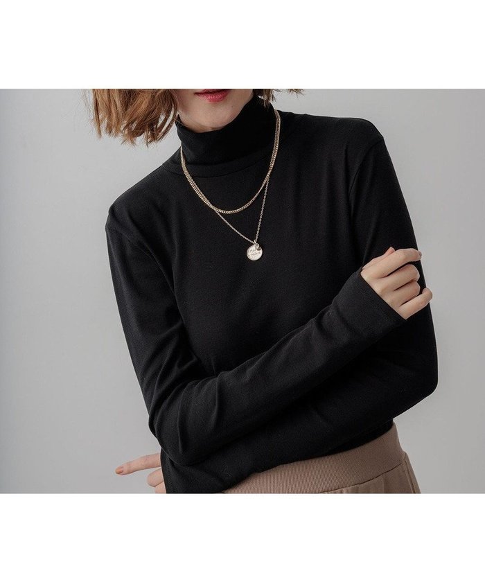 【23区/NIJYUSANKU】の【洗える】レイヤードタートル カットソー インテリア・キッズ・メンズ・レディースファッション・服の通販 founy(ファニー) https://founy.com/ ファッション Fashion レディースファッション Fashion for Women トップス・カットソー Cut & Sew Tops シャツ・ブラウス・オフィスカジュアル Elegant Blouses & Button-Ups ロングTシャツ・Tシャツ Longline T-Shirts & Tees カットソー・ベーシックTシャツ Cut-and-Sewn Tops / Stretch Tees & Basics インナー Innerwear 春 Spring 洗える Machine Washable カットソー Cut and Sewn Top ジャケット Jacket, Outerwear タートル Turtleneck, Turtle Collar タートルネック Turtleneck, High Neck バランス Balance, Style Balance ベーシック Basic, Essential S/S・春夏 SS, Spring/Summer, Warm Season 夏 Summer |ID: prp329100003714338 ipo3291000000033529364