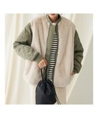 【クラフトスタンダードブティック/CRAFT STANDARD BOUTIQUE】のリバーシブルファーブルゾン Khaki|ID: prp329100003714339 ipo3291000000028348787