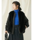 【クラフトスタンダードブティック/CRAFT STANDARD BOUTIQUE】のリバーシブルファーブルゾン Black|ID: prp329100003714339 ipo3291000000028348789