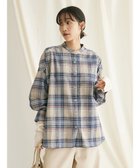 【クラフトスタンダードブティック/CRAFT STANDARD BOUTIQUE】のチェックバンドカラーサークルブラウス 人気、トレンドファッション・服の通販 founy(ファニー) ファッション Fashion レディースファッション WOMEN トップス・カットソー Tops/Tshirt シャツ/ブラウス Shirts/Blouses A/W・秋冬 Aw・Autumn/Winter・Fw・Fall-Winter サークル Circle チェック Check フォルム Form ポケット Pocket エレガント 上品 Elegant thumbnail Beige|ID: prp329100003714371 ipo3291000000028349026