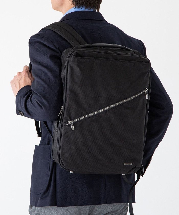 【エース バッグズ アンド ラゲッジ/ACE BAGS & LUGGAGE / MEN】の【WEB限定】ACE ヴィターラ ブロックリップ リュックサック ビジネスリュック B4サイズ 68222 インテリア・キッズ・メンズ・レディースファッション・服の通販 founy(ファニー) https://founy.com/ ファッション Fashion メンズファッション MEN バッグ Bag/Men クッション Cushion 軽量 Lightweight サングラス Sunglasses ショルダー Shoulder スマート Smart スリム Slim セットアップ Set Up ブロック Block ポケット Pocket リップ Lip リュック Ruck Sack スーツケース キャリーケース Suitcase ビジネス 仕事 通勤 Business |ID: prp329100003717969 ipo3291000000027410811