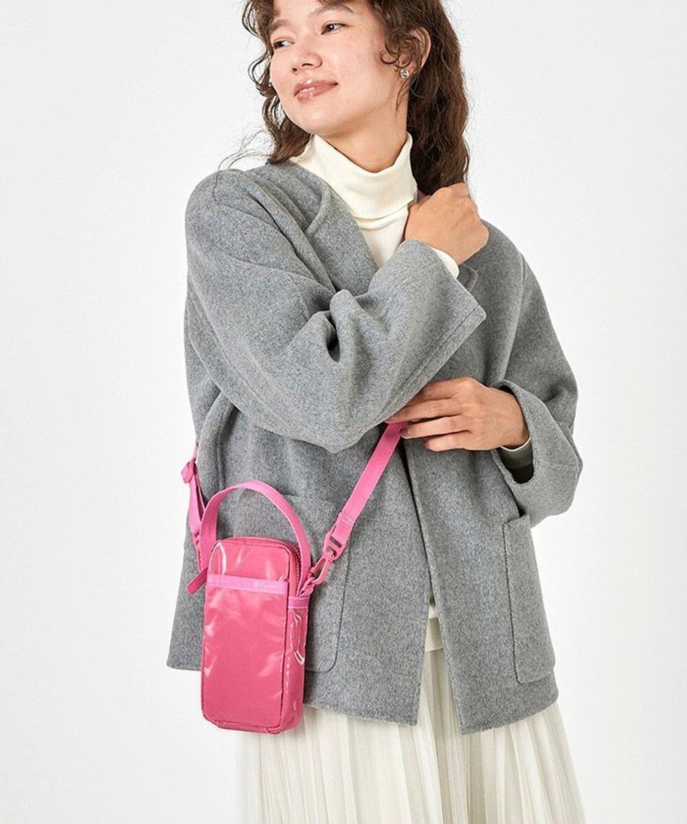 【レスポートサック/LeSportsac】のMINI PHONE CROSSBODY/ローズシャイン 人気、トレンドファッション・服の通販 founy(ファニー) 　ファッション　Fashion　レディースファッション　WOMEN　コレクション　Collection　コンパクト　Compact　軽量　Lightweight　ショルダー　Shoulder　スタイリッシュ　Stylish　スポーティ　Sporty　人気　Popularity　プリント　Print　ポケット　Pocket　ポシェット　Pochette　ポーチ　Pouch　無地　Plain Color　おすすめ　Recommend　スマホケース　Phone Case　 other-1|ID: prp329100003718011 ipo3291000000028346948