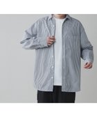 【ウィゴー/WEGO / MEN】のイージーケアブロードBIGシャツ ブラックストライプ|ID: prp329100003718553 ipo3291000000027411502