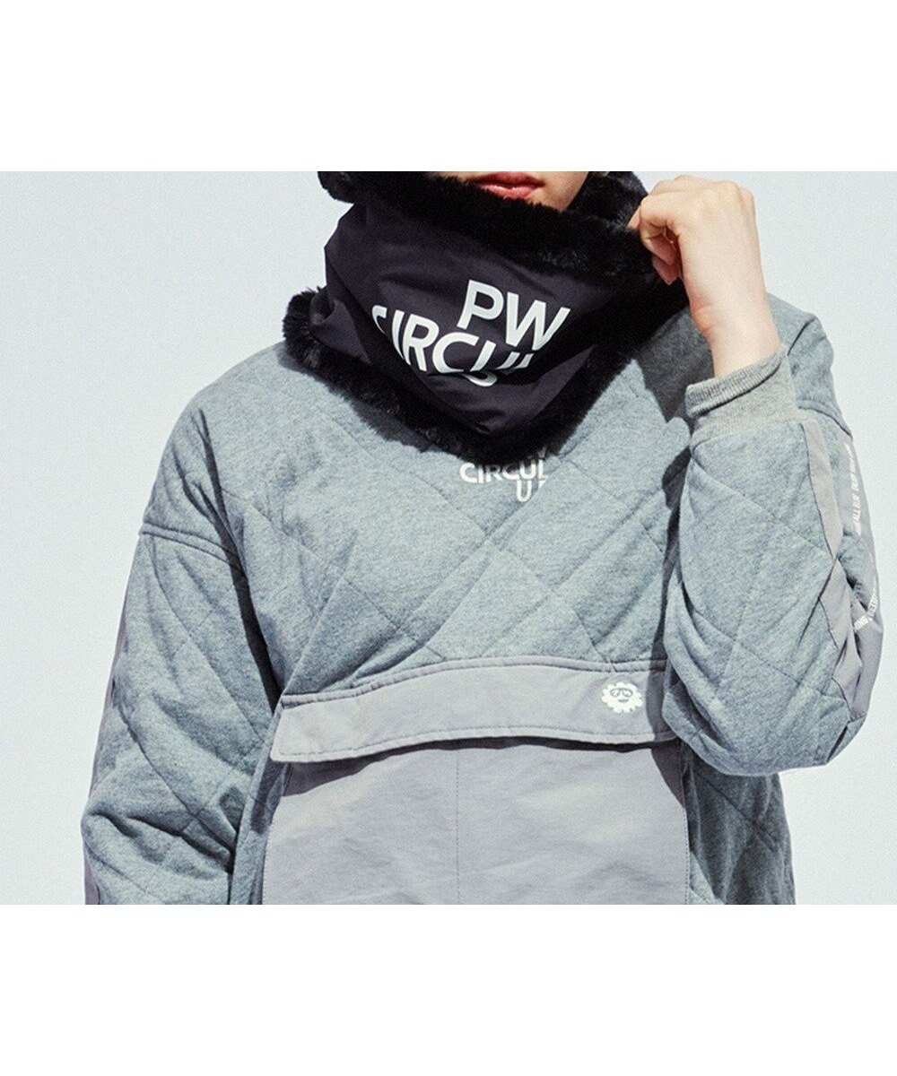 【ピーダブリュサーキュラス/PW CIRCULUS】の【手洗い可/裏起毛/2WAY】【UNISEX】リバーシブル ネックウォーマー インテリア・キッズ・メンズ・レディースファッション・服の通販 founy(ファニー) 　ファッション　Fashion　レディースファッション　WOMEN　スポーツウェア　Sportswear　スポーツグッズ　Sporting Goods　ユニセックス　Unisex　ゴルフ　Golf　スポーツ　Sports　フェイクファー　Faux Fur　ベーシック　Basic　リバーシブル　Reversible　ブラック系|ID: prp329100003718555 ipo3291000000025616227