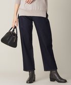 【ジェイ プレス/J.PRESS】の【洗える】BASIC STRETCH DENIM ボーイフィット パンツ ネイビー系|ID:prp329100003719799