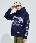 【ピーダブリュサーキュラス/PW CIRCULUS / MEN】の【NEWデザイン】【MEN】 LOGO graphic デタッチャブルフーディー ネイビー系|ID: prp329100003721269 ipo3291000000027409209