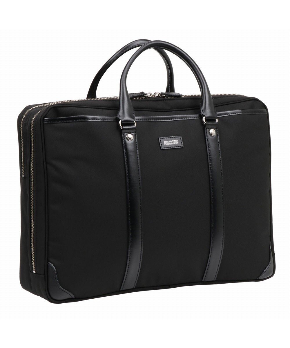 【エース バッグズ アンド ラゲッジ/ACE BAGS & LUGGAGE / MEN】のMACKINTOSH PHILOSOPHY バルヴェニー ブリーフ 2気室 B4 インテリア・キッズ・メンズ・レディースファッション・服の通販 founy(ファニー) 　ファッション　Fashion　メンズファッション　MEN　バッグ　Bag/Men　キルティング　Quilting　ショルダー　Shoulder　シンプル　Simple　ジャケット　Jacket　スマホ　Smartphone　フロント　Front　ポケット　Pocket　ビジネス 仕事 通勤　Business　ブラック|ID: prp329100003721271 ipo3291000000027410852