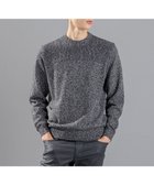 【ジョゼフ オム/JOSEPH HOMME / MEN】の【LEON 2月号掲載】シルクバルキーハニカム クルーネックニット ブラック系|ID: prp329100003721281 ipo3291000000027408745