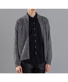 【ジョゼフ オム/JOSEPH HOMME / MEN】のシルクバルキーハニカム ジップアップニット ブラック系|ID: prp329100003721282 ipo3291000000027408771