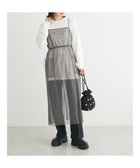 【グリーンパークス/Green Parks】の・ELENCARE DUE チュールドロストキャミワンピ Charcoal Gray|ID: prp329100003723335 ipo3291000000028345480