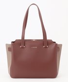 【ラ バガジェリー/LA BAGAGERIE】のコンビカラーA4トートバッグ ワイン|ID: prp329100003725006 ipo3291000000028371577