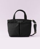 【トッカ/TOCCA】の【WEB&一部店舗限定】【撥水・サスティナブル素材】T-INCONTRO TOTE S トートバッグ S ブラック系|ID:prp329100003750776