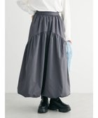 【グリーンパークス/Green Parks】の・ELENCARE DUE ティアードバルーンスカート Charcoal Gray|ID: prp329100003750787 ipo3291000000028341632