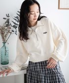 【ウィゴー/WEGO】のハーフジップショートスウェット 人気、トレンドファッション・服の通販 founy(ファニー) ファッション Fashion レディースファッション WOMEN トップス・カットソー Tops/Tshirt パーカ Sweats スウェット Sweat A/W・秋冬 Aw・Autumn/Winter・Fw・Fall-Winter おすすめ Recommend インナー Inner クロップド Cropped ショート Short スウェット Sweat スマホ Smartphone タートル Turtle ハーフ Half 再入荷 Restock/Back In Stock/Re Arrival thumbnail 柄3|ID: prp329100003752748 ipo3291000000028666507