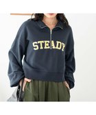 【ウィゴー/WEGO】のハーフジップショートスウェット 人気、トレンドファッション・服の通販 founy(ファニー) ファッション Fashion レディースファッション WOMEN トップス・カットソー Tops/Tshirt パーカ Sweats スウェット Sweat A/W・秋冬 Aw・Autumn/Winter・Fw・Fall-Winter おすすめ Recommend インナー Inner クロップド Cropped ショート Short スウェット Sweat スマホ Smartphone タートル Turtle ハーフ Half 再入荷 Restock/Back In Stock/Re Arrival thumbnail 柄5|ID: prp329100003752748 ipo3291000000028666510