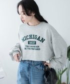 【ウィゴー/WEGO】のヴィンテージライクショートスウェット 人気、トレンドファッション・服の通販 founy(ファニー) ファッション Fashion レディースファッション WOMEN トップス・カットソー Tops/Tshirt パーカ Sweats スウェット Sweat ヴィンテージ Vintage 春 Spring 秋 Autumn/Fall クロップド Cropped コンパクト Compact ショート Short スウェット Sweat スマホ Smartphone 長袖 Long Sleeve バランス Balance フロント Front ロング Long 冬 Winter A/W・秋冬 Aw・Autumn/Winter・Fw・Fall-Winter S/S・春夏 Ss・Spring/Summer プチプライス・低価格 Affordable 夏 Summer thumbnail 柄4|ID: prp329100003752753 ipo3291000000028341534