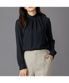 【ベイジ,/BEIGE,】の【洗える】EVA / ハイネックロングスリーブブラウス Black|ID: prp329100003752778 ipo3291000000026740633