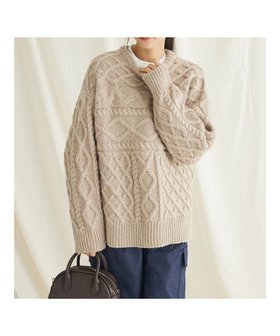 【クラフトスタンダードブティック/CRAFT STANDARD BOUTIQUE】のブラッシングケーブルニット 人気、トレンドファッション・服の通販 founy(ファニー) ファッション Fashion レディースファッション WOMEN トップス・カットソー Tops/Tshirt ニット Knit Tops エアリー Airy 畦 Ridge セーター Sweater ポケット Pocket A/W・秋冬 Aw・Autumn/Winter・Fw・Fall-Winter |ID:prp329100003752790