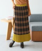 【クラフトスタンダードブティック/CRAFT STANDARD BOUTIQUE】の配色チェックプリーツスカート Orange|ID: prp329100003756460 ipo3291000000029317527