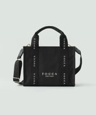 【トッカ/TOCCA】の【WEB&一部店舗限定】DANCING TOCCA SQUARETOTE トートバッグ ブラック系|ID:prp329100003761440