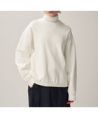 【エイトン/ATON】のGARMENT DYED URAKE オーバーサイズプルオーバー - UNISEX WHITE|ID: prp329100003761463 ipo3291000000027127745