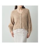 【イェッカ ヴェッカ/YECCA VECCA】のラメシャギーカーディガン Light Beige|ID: prp329100003766112 ipo3291000000028339607