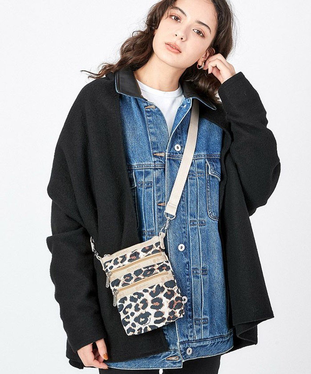 【レスポートサック/LeSportsac】の3 ZIP CROSSBODY/フラクセンレオパード 人気、トレンドファッション・服の通販 founy(ファニー) 　ファッション　Fashion　レディースファッション　WOMEN　おすすめ　Recommend　アウトドア　Outdoor　イエロー　Yellow　スマート　Smart　ポケット　Pocket　レオパード　Leopard　旅行　Travel　財布　Wallet　 other-1|ID: prp329100003766129 ipo3291000000029443032