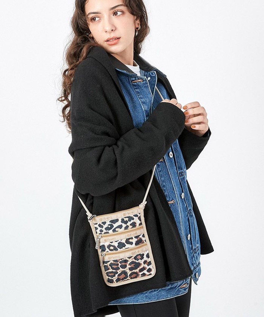 【レスポートサック/LeSportsac】のCROSSBODY PHONE BAG/フラクセンレオパード 人気、トレンドファッション・服の通販 founy(ファニー) 　ファッション　Fashion　レディースファッション　WOMEN　おすすめ　Recommend　イエロー　Yellow　スマート　Smart　ポケット　Pocket　レオパード　Leopard　 other-1|ID: prp329100003766130 ipo3291000000029443038