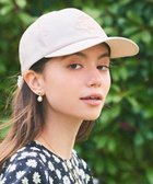 【トッカ/TOCCA】の【UV90%以上カット・吸水速乾・接触冷感・抗菌防臭・洗える・サイズ調整可・リボン取り外し可】LOGO RIBBON CAP キャップ ベージュ系|ID: prp329100003766215 ipo3291000000028331103