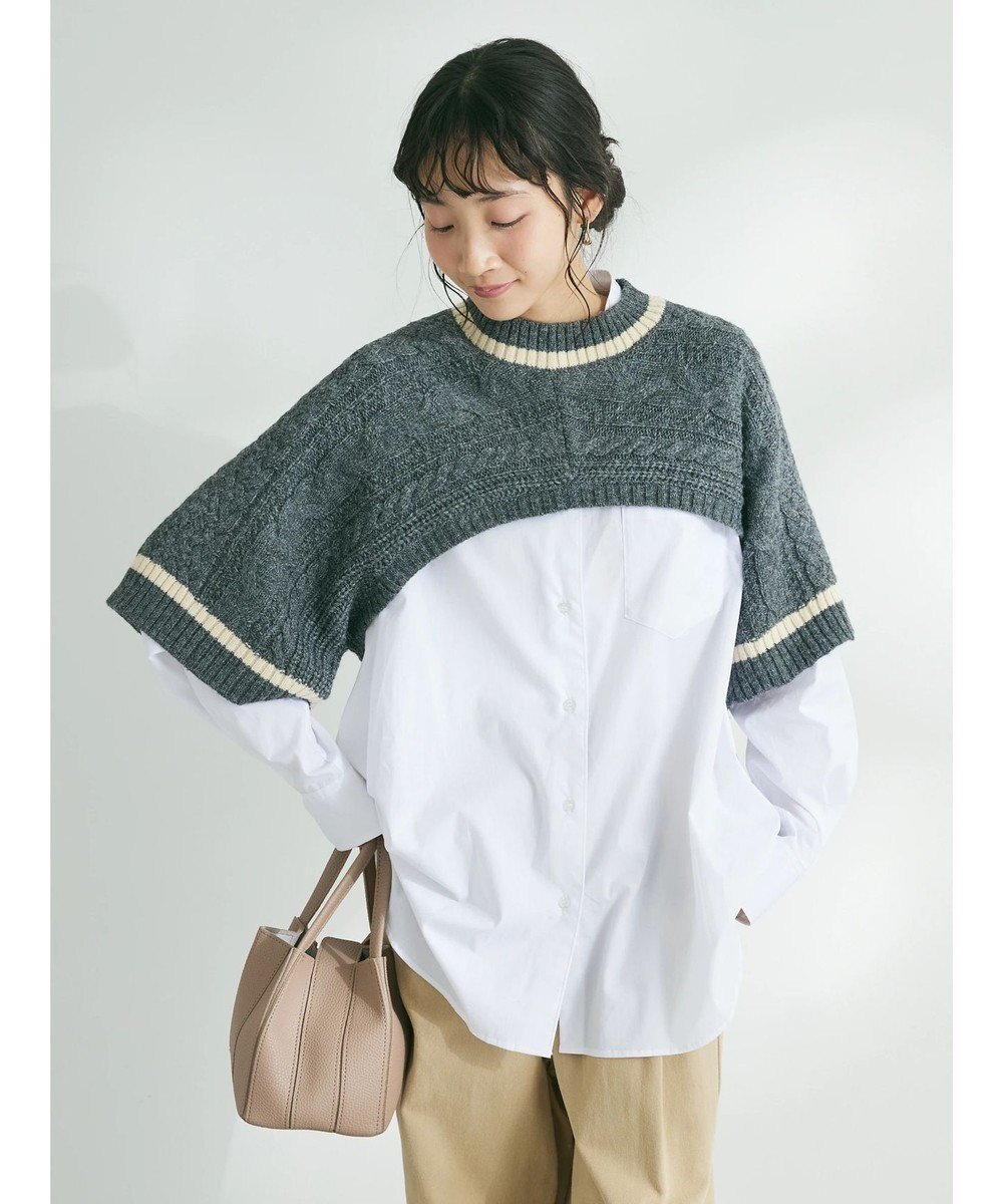 【クラフトスタンダードブティック/CRAFT STANDARD BOUTIQUE】の2WAYケーブルニットベスト 人気、トレンドファッション・服の通販 founy(ファニー) 　ファッション　Fashion　レディースファッション　WOMEN　アウター　Coat Outerwear　トップス・カットソー　Tops/Tshirt　ニット　Knit Tops　ベスト/ジレ　Gilets/Vests　ベスト　Vest　ポケット　Pocket　A/W・秋冬　Aw・Autumn/Winter・Fw・Fall-Winter　おすすめ　Recommend　 other-1|ID: prp329100003767689 ipo3291000000028330939