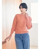 【イェッカ ヴェッカ/YECCA VECCA】の袖パールドルマンニット Orange|ID:prp329100003767716