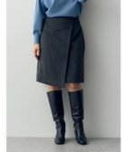 【イェッカ ヴェッカ/YECCA VECCA】のラップ風スカート 人気、トレンドファッション・服の通販 founy(ファニー) ファッション Fashion レディースファッション WOMEN スカート Skirt A/W・秋冬 Aw・Autumn/Winter・Fw・Fall-Winter おすすめ Recommend ポケット Pocket ラップ Wrap エレガント 上品 Elegant thumbnail Charcoal Gray|ID: prp329100003770657 ipo3291000000028330100