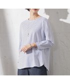 【ジェイ プレス/J.PRESS】の【吸水速乾】ベーシックジャージー ボーダー カットソー 人気、トレンドファッション・服の通販 founy(ファニー) ファッション Fashion レディースファッション WOMEN トップス・カットソー Tops/Tshirt シャツ/ブラウス Shirts/Blouses ロング / Tシャツ T-Shirts カットソー Cut and Sewn 春 Spring カットソー Cut And Sew カフス Cuffs 吸水 Water Absorption ジャージ Jersey ジャージー Jersey ストレッチ Stretch バランス Balance パイピング Piping ベスト Vest ベーシック Basic ボトム Bottom ボーダー Border ロング Long 再入荷 Restock/Back In Stock/Re Arrival S/S・春夏 Ss・Spring/Summer 夏 Summer thumbnail ホワイト系1|ID: prp329100003770699 ipo3291000000029556289