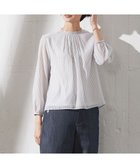 【ジェイ プレス/J.PRESS】のカチオン ストライプ カットソー ライトグレー系1|ID: prp329100003770704 ipo3291000000028330588