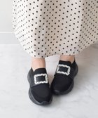 【ブリジット バーキン/Bridget Birkin】の【Bridget Birkin】ビジューバックルニットスニーカー ブラック雑材|ID: prp329100003780007 ipo3291000000032766113