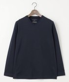 【ジョセフ アブード/JOSEPH ABBOUD / MEN】の【オリジナルオーガニックコットン使用】JOE COTTONサッカーVネックシャツ ネイビー系|ID: prp329100003780037 ipo3291000000027408263