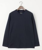 【ジョセフ アブード/JOSEPH ABBOUD / MEN】の【オリジナルオーガニックコットン使用】JOE COTTONサッカーVネックシャツ ネイビー系|ID: prp329100003780037 ipo3291000000029840983