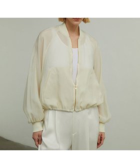 【ベイジ,/BEIGE,】 【Precious 6月号掲載】NINA / タフタブルゾン人気、トレンドファッション・服の通販 founy(ファニー) 雑誌掲載アイテム Magazine Items ファッション雑誌 Fashion Magazines プレシャス Precious ファッション Fashion レディースファッション WOMEN アウター Coat Outerwear ジャケット Jackets ブルゾン Blouson/Jackets インナー Inner オーガンジー Organdy 春 Spring ギャザー Gather シアー Sheer シルク Silk ジャケット Jacket 雑誌 Magazine タフタ Taffeta ドローストリング Drawstring フェミニン Feminine フォルム Form ブルゾン Blouson 6月号 June Issue ロング Long S/S・春夏 Ss・Spring/Summer 夏 Summer エレガント 上品 Elegant |ID:prp329100003786679