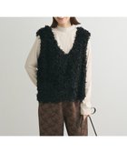 【グリーンパークス/Green Parks】の・SUGAR SPOON フェザーヤーンベスト 人気、トレンドファッション・服の通販 founy(ファニー) ファッション Fashion レディースファッション WOMEN アウター Coat Outerwear トップス・カットソー Tops/Tshirt ベスト/ジレ Gilets/Vests A/W・秋冬 Aw・Autumn/Winter・Fw・Fall-Winter トレンド Trend フェザーヤーン Feather Yarn フロント Front ベスト Vest ポケット Pocket thumbnail Black|ID: prp329100003803016 ipo3291000000029093794