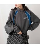 【ウィゴー/WEGO】のパイピング切替ショートハーフZIPスウェット 人気、トレンドファッション・服の通販 founy(ファニー) ファッション Fashion レディースファッション WOMEN トップス・カットソー Tops/Tshirt パーカ Sweats スウェット Sweat A/W・秋冬 Aw・Autumn/Winter・Fw・Fall-Winter S/S・春夏 Ss・Spring/Summer ショート Short スウェット Sweat スマホ Smartphone ハーフ Half パイピング Piping ミニスカート Mini Skirt ロング Long ワンポイント One Point 切替 Switching 夏 Summer 春 Spring thumbnail スミクロ|ID: prp329100003808789 ipo3291000000025140722