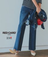 【23区/NIJYUSANKU】の【追加予約/RED CARD TOKYO×23区】デニム フレアパンツ 人気、トレンドファッション・服の通販 founy(ファニー) ファッション Fashion レディースファッション WOMEN パンツ Pants デニムパンツ Denim Pants インディゴ Indigo ウォッシュ Wash ヴィンテージ Vintage カットソー Cut And Sew コラボ Collaboration シルク Silk シルケット Mercerization シンプル Simple ジャケット Jacket ストレッチ Stretch 雑誌 Magazine デニム Denim トレンド Trend 定番 Standard パターン Pattern フラット Flat フレア Flare プレミアム Premium リアル Real ロング Long ワイド Wide A/W・秋冬 Aw・Autumn/Winter・Fw・Fall-Winter S/S・春夏 Ss・Spring/Summer おすすめ Recommend 夏 Summer |ID:prp329100003808847