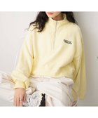 【ウィゴー/WEGO】のハーフジップショートスウェット ライトイエロー|ID: prp329100003808855 ipo3291000000027261588