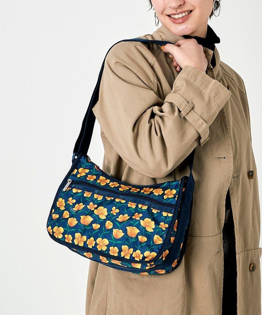 【レスポートサック/LeSportsac】のCLASSIC HOBO/ブルーミングバインズ 人気、トレンドファッション・服の通販 founy(ファニー) 　ファッション　Fashion　レディースファッション　WOMEN　おすすめ　Recommend　イエロー　Yellow　ショルダー　Shoulder　フラワー　Flower　プリント　Print　ポケット　Pocket　ポーチ　Pouch　財布　Wallet　 other-1|ID: prp329100003810330 ipo3291000000025073501