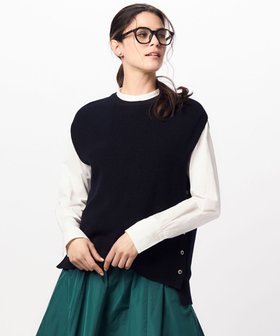 【23区/NIJYUSANKU】 【洗える】コットンギマ ニット ベスト人気、トレンドファッション・服の通販 founy(ファニー) ファッション Fashion レディースファッション WOMEN アウター Coat Outerwear トップス・カットソー Tops/Tshirt ニット Knit Tops ベスト/ジレ Gilets/Vests インナー Inner 春 Spring 洗える Washable カットソー Cut And Sew ベスト Vest 再入荷 Restock/Back In Stock/Re Arrival S/S・春夏 Ss・Spring/Summer おすすめ Recommend 夏 Summer 2024年 2024 2024春夏・S/S Ss,Spring/Summer,2024 エレガント 上品 Elegant |ID:prp329100003813088