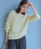 【23区/NIJYUSANKU】の【洗える】コットンギマ ボートネック ニット 人気、トレンドファッション・服の通販 founy(ファニー) ファッション Fashion レディースファッション WOMEN トップス・カットソー Tops/Tshirt ニット Knit Tops イエロー Yellow 春 Spring 洗える Washable シンプル Simple スリット Slit セーター Sweater ブラウジング Browsing ベスト Vest S/S・春夏 Ss・Spring/Summer 夏 Summer 2024年 2024 2024春夏・S/S Ss,Spring/Summer,2024 thumbnail イエロー系|ID: prp329100003813090 ipo3291000000025560041