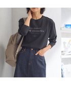 【23区/NIJYUSANKU】の【洗える】ミューズ ロゴTシャツ ブラック系|ID: prp329100003813097 ipo3291000000026423035