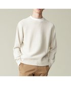 【ジェイ プレス/J.PRESS / MEN】のドライコットン シャドーボーダーニット ライトグレー系|ID: prp329100003813129 ipo3291000000027408632